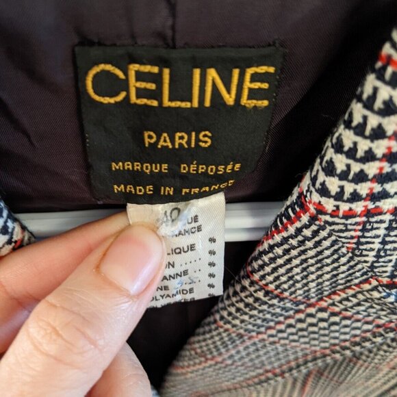 Celine Paris women's blazer in size 10 - Picture 8 of 16